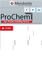 Mobile Screenshot of prochem.co.in